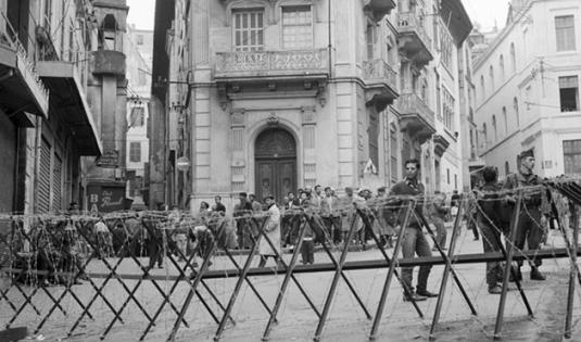 Grève générale à Alger le jour du cessez-le-feu