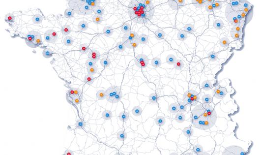 Carte de France des lieux de mémoire : de la Seconde Guerre mondiale à nos jours