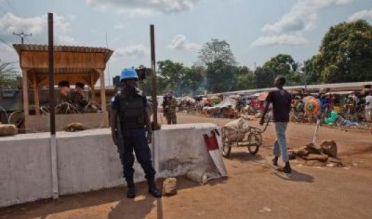 Opération Sangaris à Bangui (République centrafricaine) du 13 au 18 décembre 2014