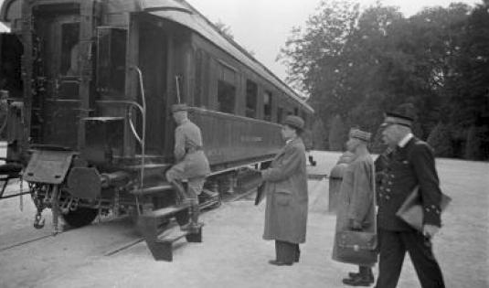 Signature de l'armistice à Rethondes le 22 juin 1940