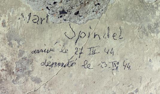 Graffiti at the Drancy camp 