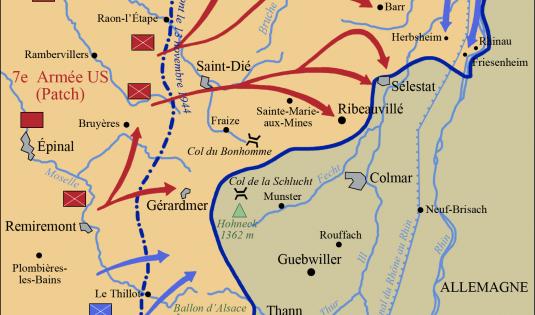 L’offensive alliée en Alsace, novembre-décembre 1944