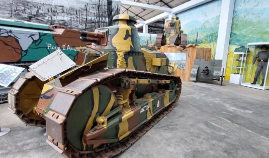 Le musée des blindés et de la cavalerie 