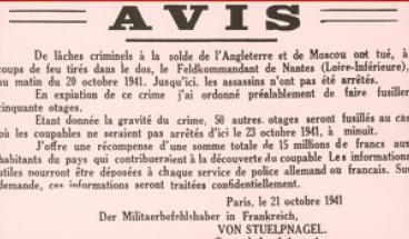 Les fusillés de Châteaubriant