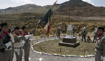 Hommage sur la Cordillère des Andes 