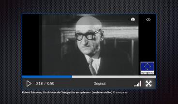 Robert Schuman, l'un des pionniers de l'Union européenne