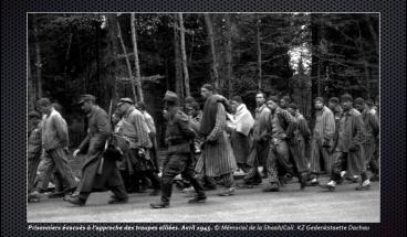 Les Marches de la mort en 1945