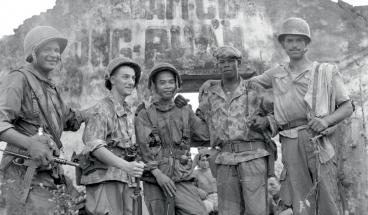 A tribute to French soldiers killed in Indochina 
