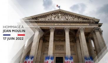 17 June 2022: ceremony in honour of Jean Moulin