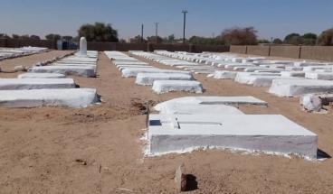 La restauration du cimetière militaire français d'Agadez 