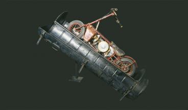 Motocyclette pliante « Welbike » d'André Jarrot