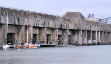 Submarine base in Saint-Nazaire 