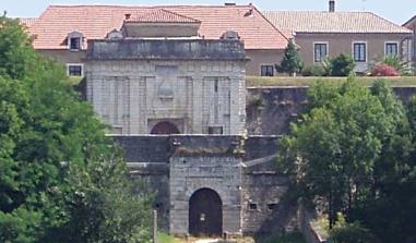 Die Zitadelle von Bayonne 