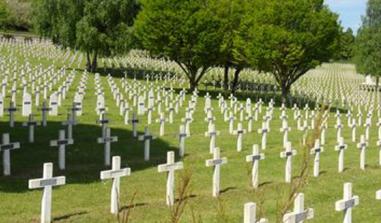 Les cimetières de la bataille de Verdun