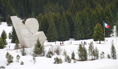 National Monument für den Widerstand Plateau Glières 