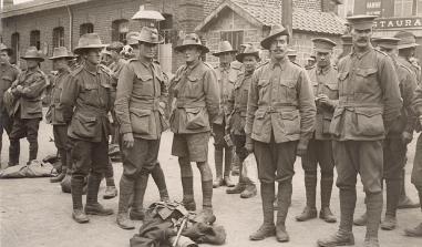 Les troupes australiennes et néo-zélandaises en France