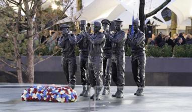 Memorial to French soldiers killed in overseas operations 