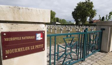 Der nationale Soldatenfriedhof Mourmelon-le-Petit 
