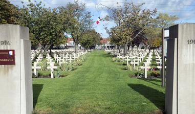 The Dunkirk national cemetery