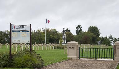 Fillières French national war cemetery