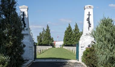 La nécropole nationale de Montdidier