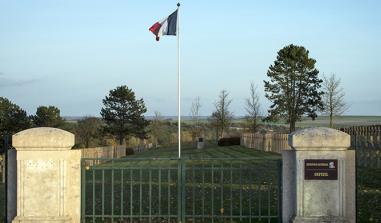 Orfeuil national war cemetery at Semide