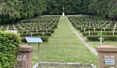 The Sondernach national cemetery