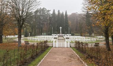 The Romanian military cemetery in Soultzmatt