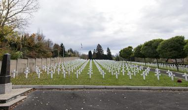 The Mulhouse National Cemetery "Tiefengraben" "Les Vallons"