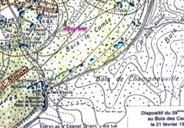 Die Schlacht im Wald von Caures