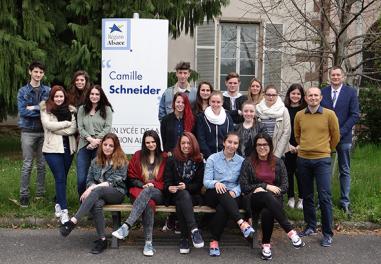 Des Schüler in Verdun