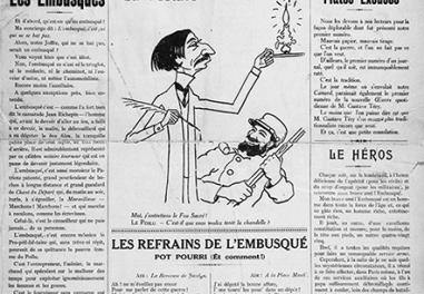 1915 1916 Die doppelte Entstehung des Canard enchaîné