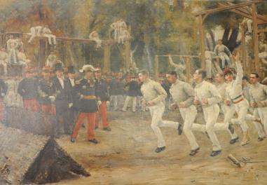 Le sport et les armées à la Belle Époque