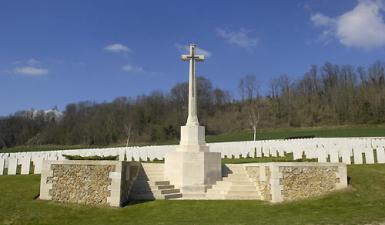 Le cimetière britannique de Vendresse