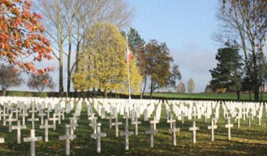 Musée français de Chastre  et cimetière militaire