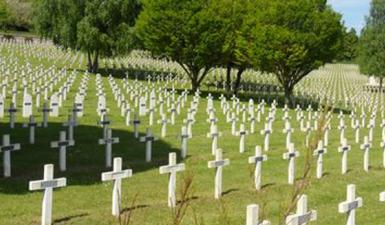 Les cimetières de la bataille de Verdun