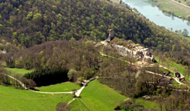 The destroyed village of Montfaucon 