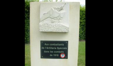 Monument de l'artillerie spéciale, Méry-la-Bataille 