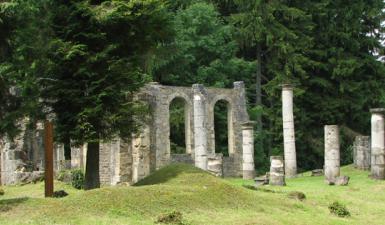 The destroyed village of Ornes 