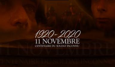 Centenaire du soldat inconnu et en hommage à tous les morts pour la France