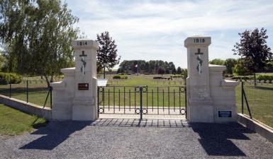 La nécropole nationale de Fère-Champenoise