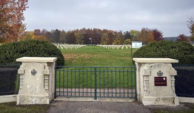 La nécropole nationale d’Esnes-en-Argonne