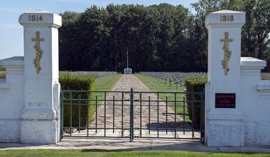 La nécropole nationale de Maucourt