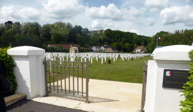 La nécropole nationale de Vailly-sur-Aisne