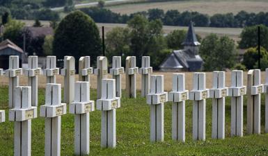 La nécropole nationale de La Croix-Ferlin à Bligny