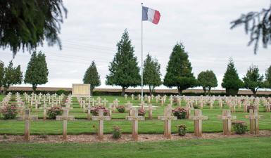 The Maurepas national cemetery