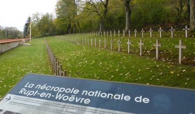 La nécropole nationale de Rupt-en-Woëvre