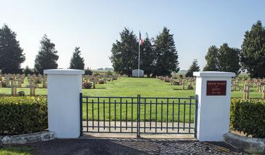 The Biaches national cemetery