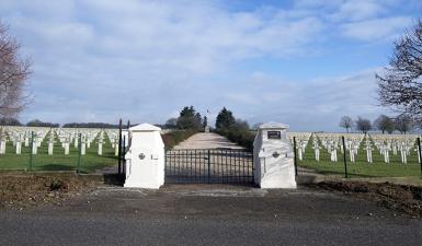 La nécropole nationale des prisonniers de guerre de Sarrebourg