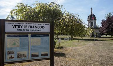 La nécropole nationale de Vitry-le-François